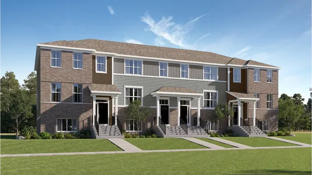 Chatham Plan in Algonquin Meadows : Urban Townhomes, Algonquin, IL 60102
