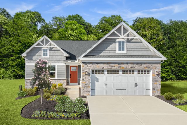 Eden Cay with Basement Plan in Spyglass Trails Ranch Homes, Greensburg, PA 15601