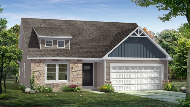 Cranberry II Plan in Overlook at Riverside - Single Family Homes, Falling Waters, WV 25419