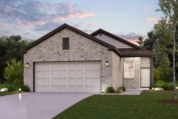 BRIDGEPORT Plan in Liberty Collection at Granger Pines, Conroe, TX 77302