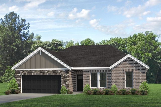 Teton Craftsman Plan in Westridge Commons, Evansville, IN 47712