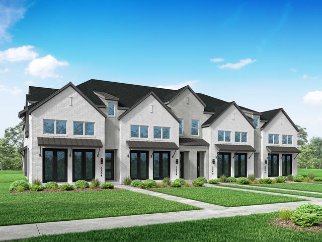 Plan Ansley in Walsh: Townhomes - The Patios, Aledo, TX 76008
