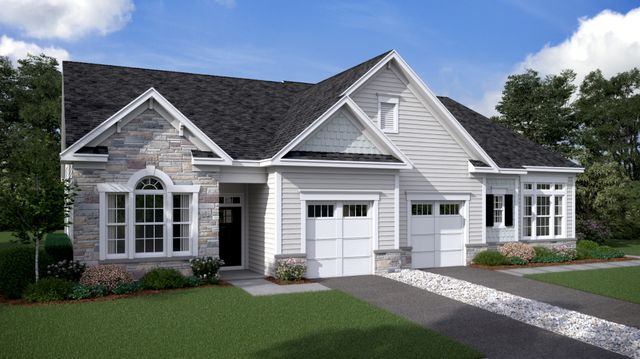 Astor - Two-Story Plan in Venue at Monroe : Carriage Homes, Monroe Township, NJ 08831