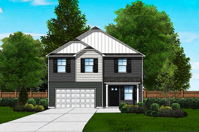 Meadowbrook C Plan in Canopy of Oaks at Hunter's Crossing, Sumter, SC 29150