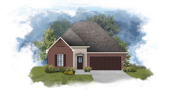 Townsend IV A Plan in Caneview Estates, Youngsville, LA 70592