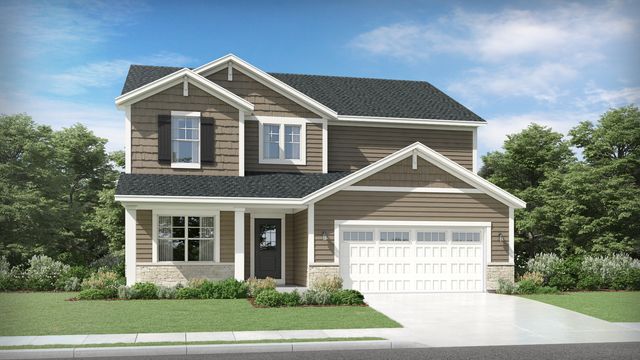 Rowan Plan in Centennial Estates, Cedar Lake, IN 46303