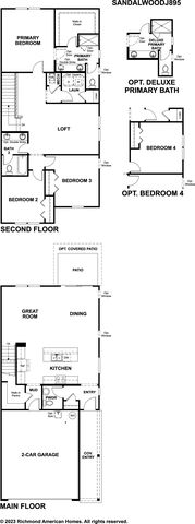 Sandalwood Plan in Seasons at Park Trace, Jacksonville, FL 32205