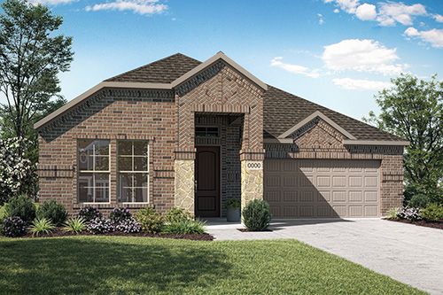 Madison Plan in Discovery Collection at Union Park, Aubrey, TX 76227