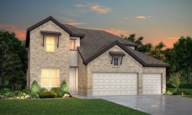 The Messina Plan in Meyer Ranch, New Braunfels, TX 78132