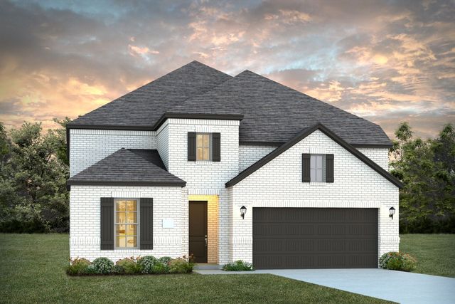 Toulouse Plan in Estates at Stacy Crossing, McKinney, TX 75070