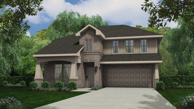 The Hamilton Plan in Rosehill Meadow 50's, Tomball, TX 77377