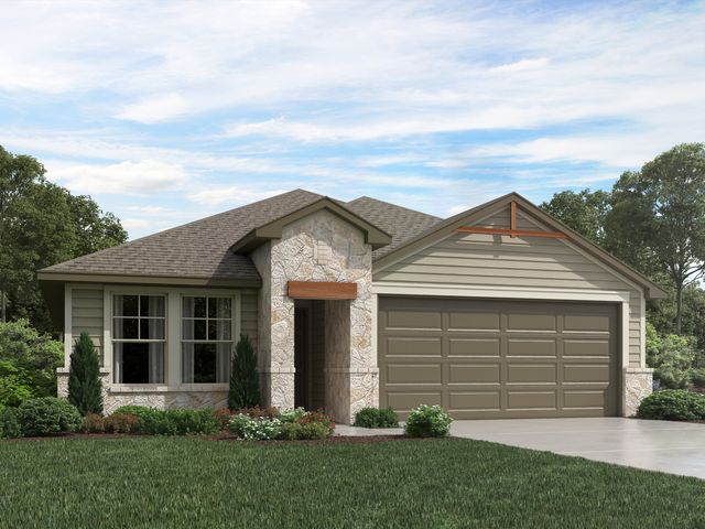 The Hughes (841) Plan in Homestead at Old Settlers Park, Round Rock, TX 78665