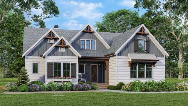 Piedmont Place A Plan in The Preserve at Fox Run, Forsyth, GA 31029