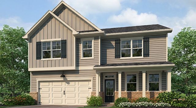 Hanover Plan in The Enclave at Canterbury, Kennesaw, GA 30144