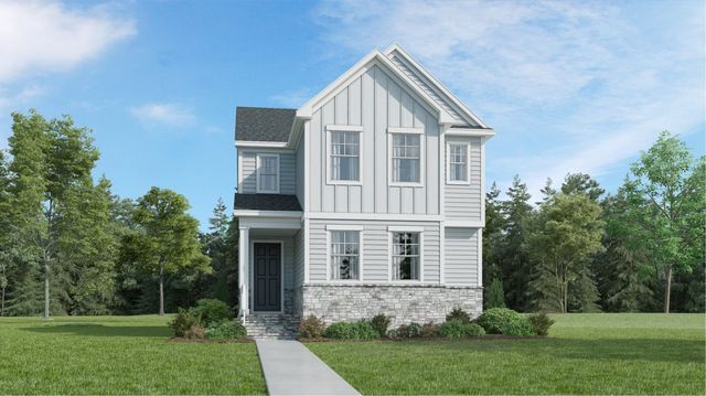 Waterbury Plan in Edge of Auburn : Cottage Collection, Raleigh, NC 27610