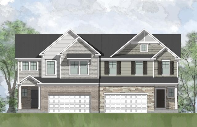 ABBY TH Plan in Brentwood Townhomes, Westlake, OH 44145