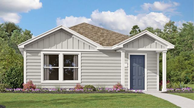 Cambria Plan in Somerset Meadows : Broadview and Stonehill Collection, San Antonio, TX 78211