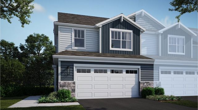 Darcy Plan in Talamore : Townhomes, Huntley, IL 60142