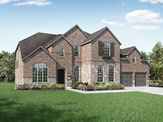 Plan 277 in Parkside On The River: 70ft. lots, Georgetown, TX 78628