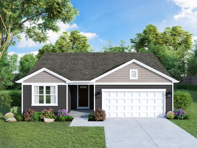 The Marion Plan in Creekside at Berryview Estates, Germantown, OH 45327