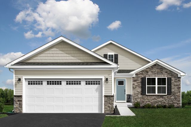 Dominica Spring Plan in Lakeview Farms Ranch Homes, Center Township, PA 15061