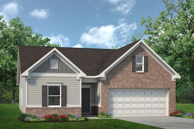 The Bradley Plan in Evergreen at Lakeside, Temple, GA 30179