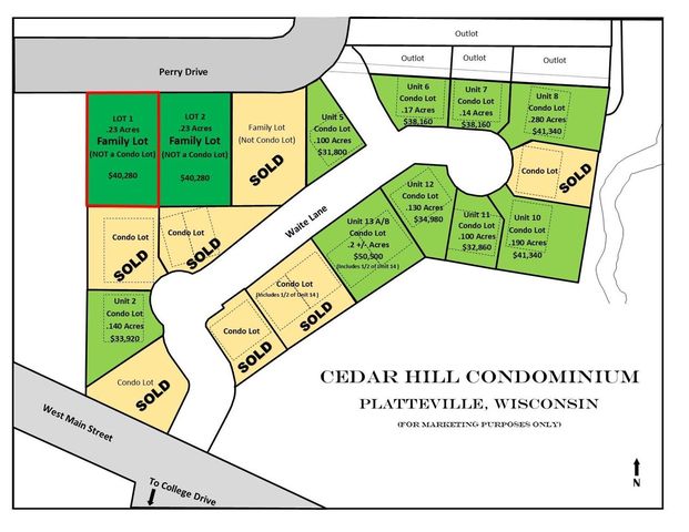 Lot 1 Perry Drive LOT 1, Platteville, WI 53818