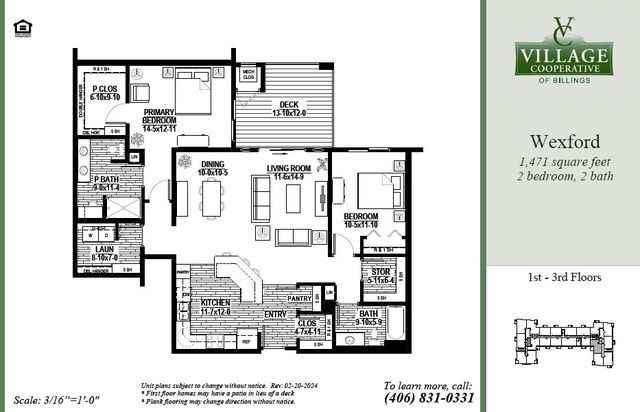 Wexford Plan in Village Cooperative of Billings (Active Adults 62+), Billings, MT 59102