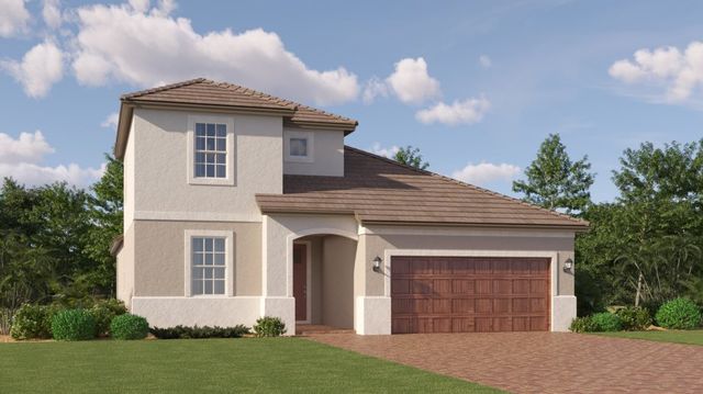 Meridian II Plan in Angeline Active Adult : Active Adult Manors, Land O Lakes, FL 34638
