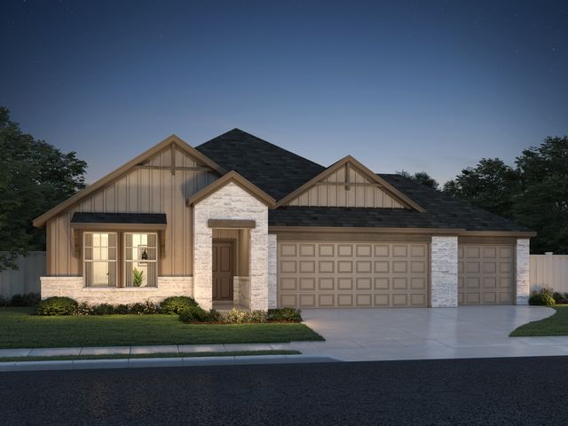 The Preston (C403) Plan in Homestead at Old Settlers Park, Round Rock, TX 78665