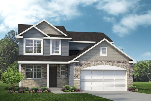 The Rybrook Plan in The Boulevard at Wilmer, Wentzville, MO 63385
