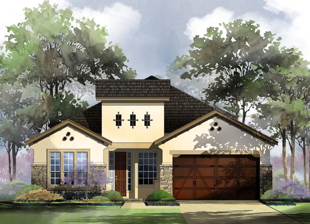 Madrid Plan in Ranches at Creekside, Boerne, TX 78006