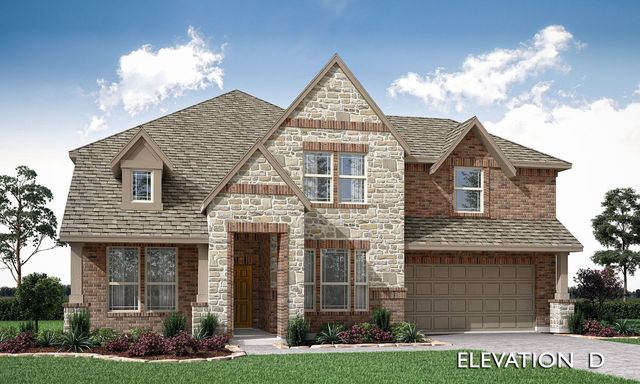 Bellflower Plan in The Oasis at North Grove 60-70, Waxahachie, TX 75165