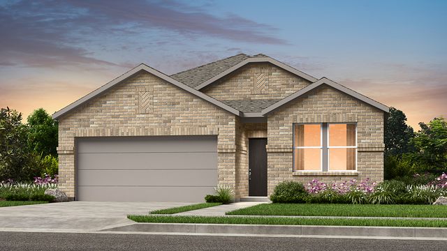 Lantana Plan in Raburn Reserve 50s, Tomball, TX 77375