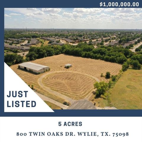 800 Twin Oaks Dr, Wylie, TX 75098