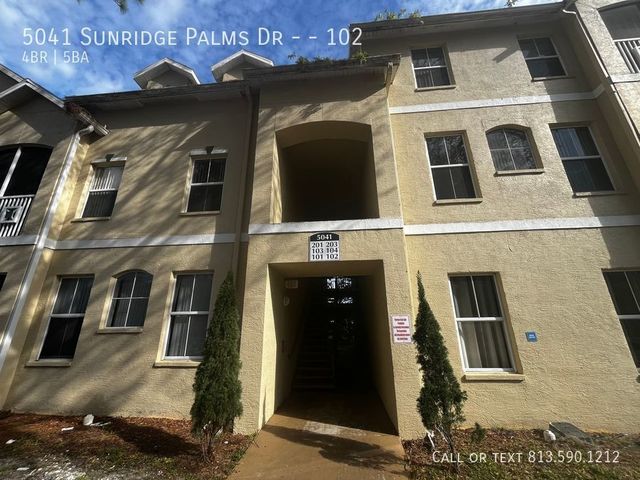 5041 Sunridge Palms Dr #102, Tampa, FL 33617