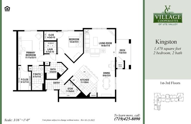 Kingston Plan in Village Cooperative of Ute Valley (Active Adults 62+), Colorado Springs, CO 80919