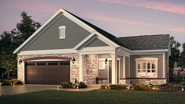 Palazzo Plan in The Courtyards at Carr Farms, Hilliard, OH 43026