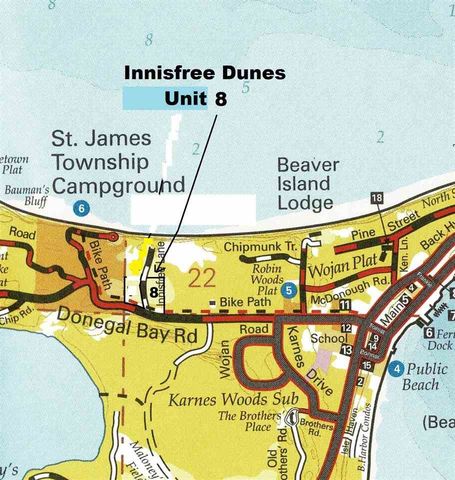 Innisfree Ln   #8, Beaver Island, MI 49782