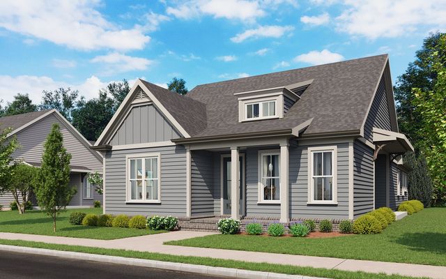 The Langston Plan in Promenade at Sawnee Village, Cumming, GA 30040