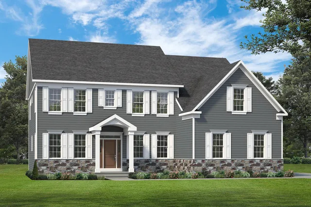 Georgetown Plan in Clover Hill Crossing, Doylestown, PA 18902