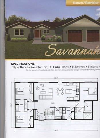 Savannah Plan in Iseman Homes Kearney Branch, Kearney, NE 68848