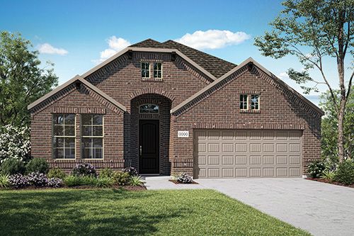 Savannah Plan in Discovery Collection at Union Park, Aubrey, TX 76227