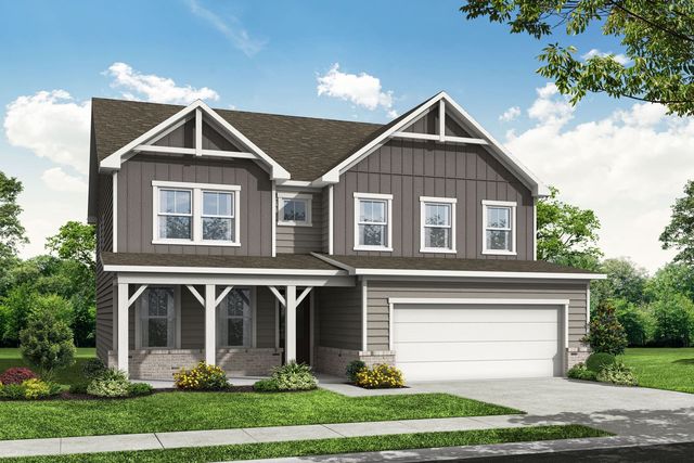 The Willow B at Shallowford Plan in The Village at Shallowford, Kennesaw, GA 30144