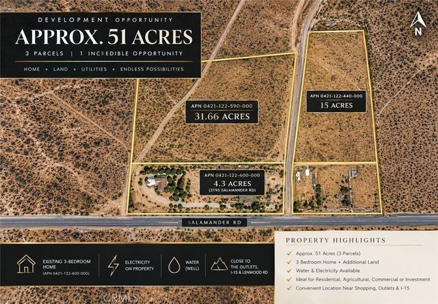 3195 Salamander Rd, Barstow, CA 92311