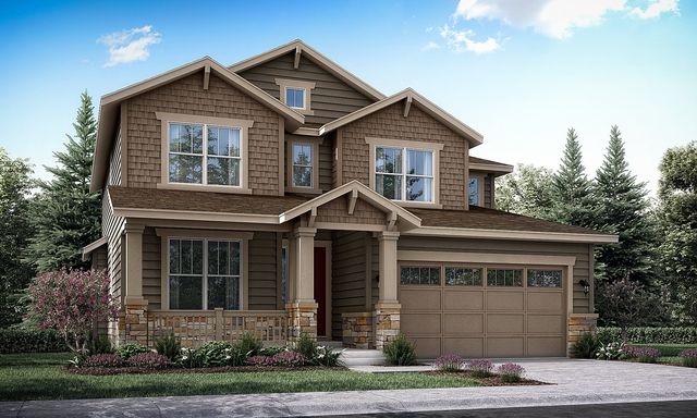 Ashbrook Plan in Reunion Ridge : The Monarch Collection, Commerce City, CO 80022