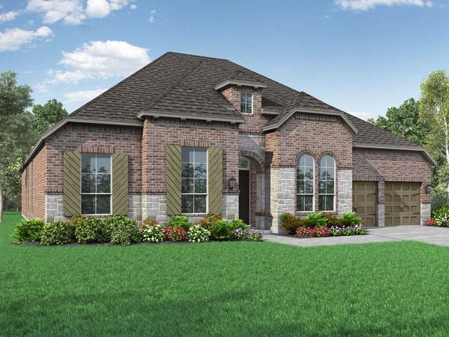 Plan 274 in Parkside On The River: 70ft. lots, Georgetown, TX 78628