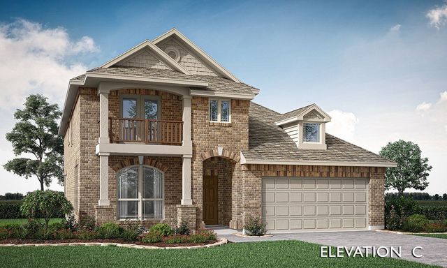 Dewberry Plan in Parks at Panchasarp Farms, Burleson, TX 76028