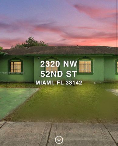 2320 NW 52nd St   #A, Miami, FL 33142