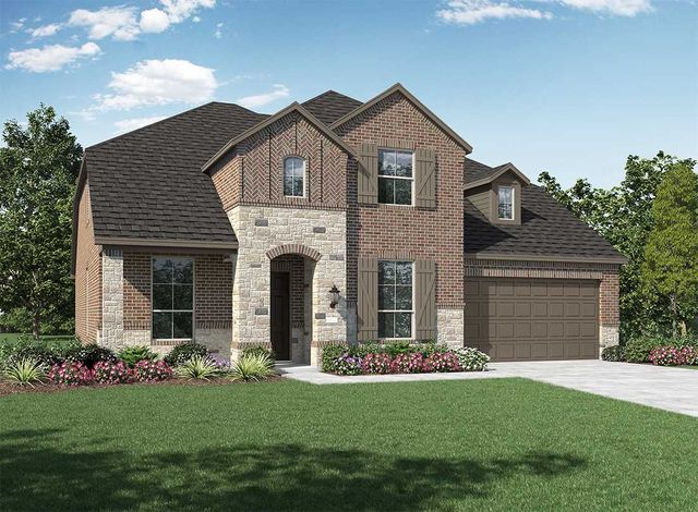 Plan Yorkshire in Devonshire: 60ft. lots, Forney, TX 75126